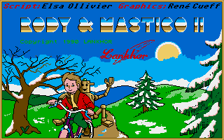 Rody & Mastico II title screen for Atari ST